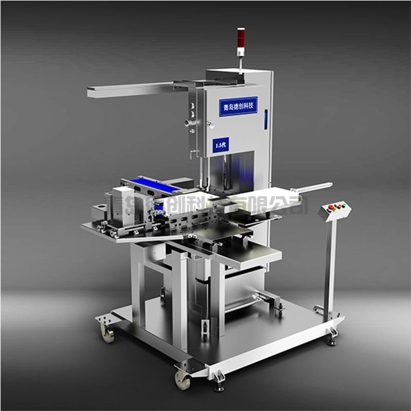 冷冻鳕鱼切块机